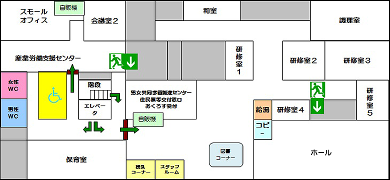 3階フロア図