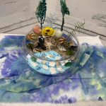ドライフラワーで「海辺の風景」をつくりました!